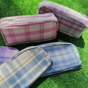 Cartuchera Cuadritos Pastel