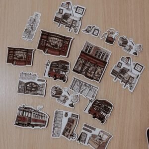 Set Londres stickers