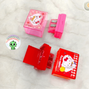 Sacapuntas con recolector Hello Kitty