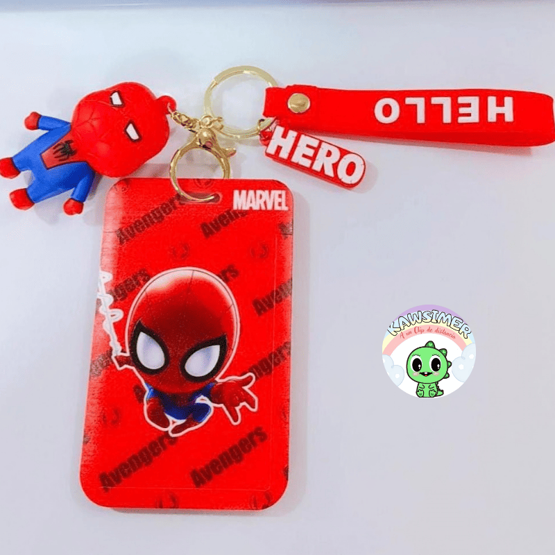 Porta credencial Spiderman