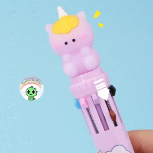 Esfero multiminas unicornio