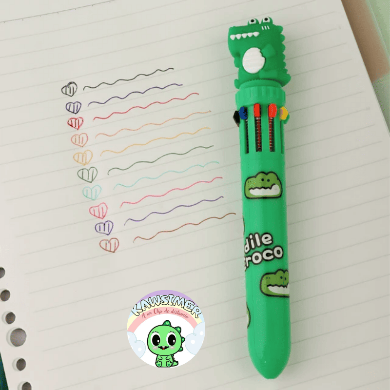 Esfero multiminas cocodrilo - Image 2