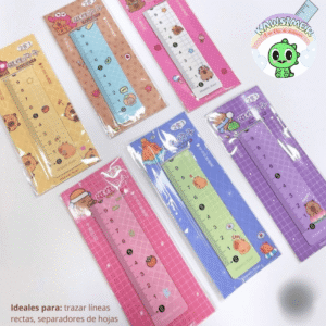 Regla imantada capibara 20cm