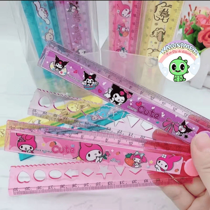 Reglas expandibles de figuras Kuromi