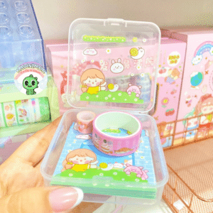 Kit de notas + washi tape+ stickers