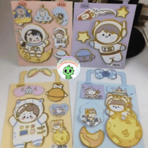 Notas adhesivas astronauta