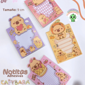 Notas adhesivas capibara