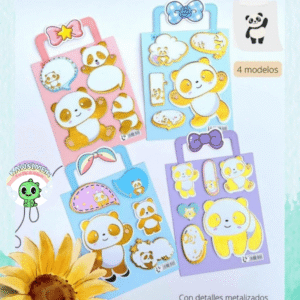 Notas adhesivas panda