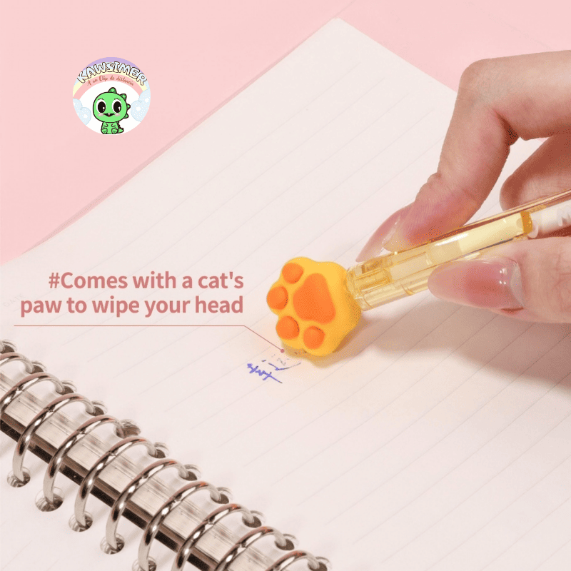 Esfero borrable huella de gato - Image 2