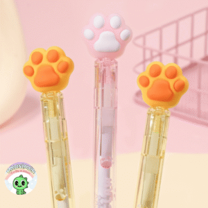 Esfero borrable huella de gato