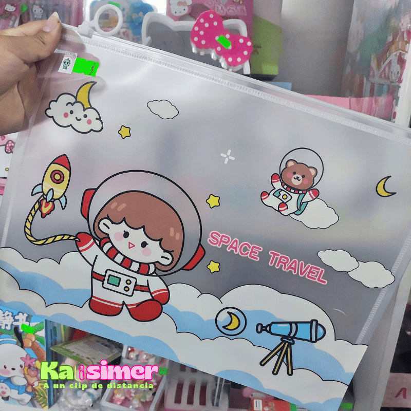 Carpeta A4 espacio winter