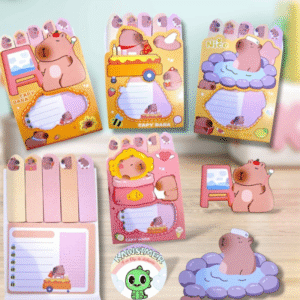 Block de notas adhesivas capibara