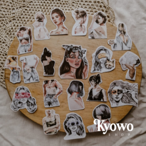 Set chicas cool x20pcz stickers