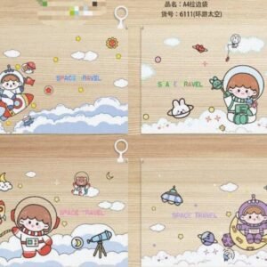 Carpeta A4 espacio winter