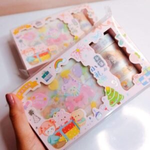 Kit de washi tape y stickers