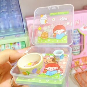 Kit de notas + washi tape+ stickers