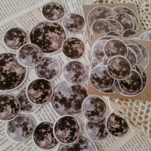 Set lunas x20pcz stickers