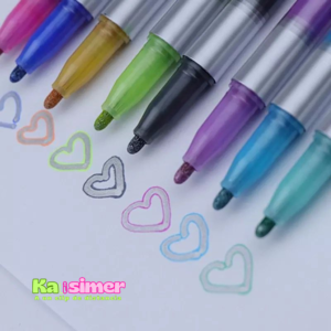 Marcadores metalizados x8