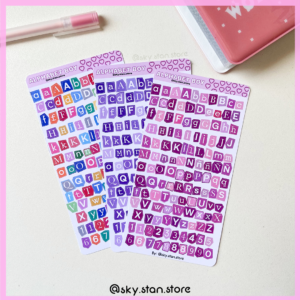 PLANTILLA ALPHABET BOY