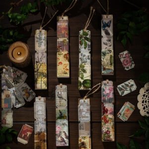 Tiras de tags vintage x40pzs