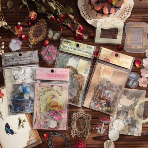 Set decorativo x50pzs - botanica y espejos