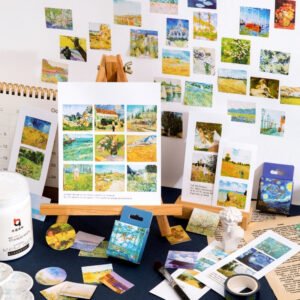 Caja de stickers - arte