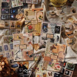 Revista de stickers vintage