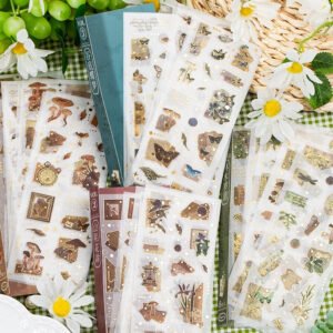 Plantillas stickers foil x8pzs