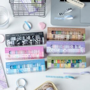 Washi Tapes x20 pzs - Tonos y Patrones