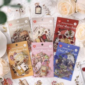 Set de stickers x50pzs - plantas vintage