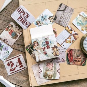 Caja de stickers - Vintage